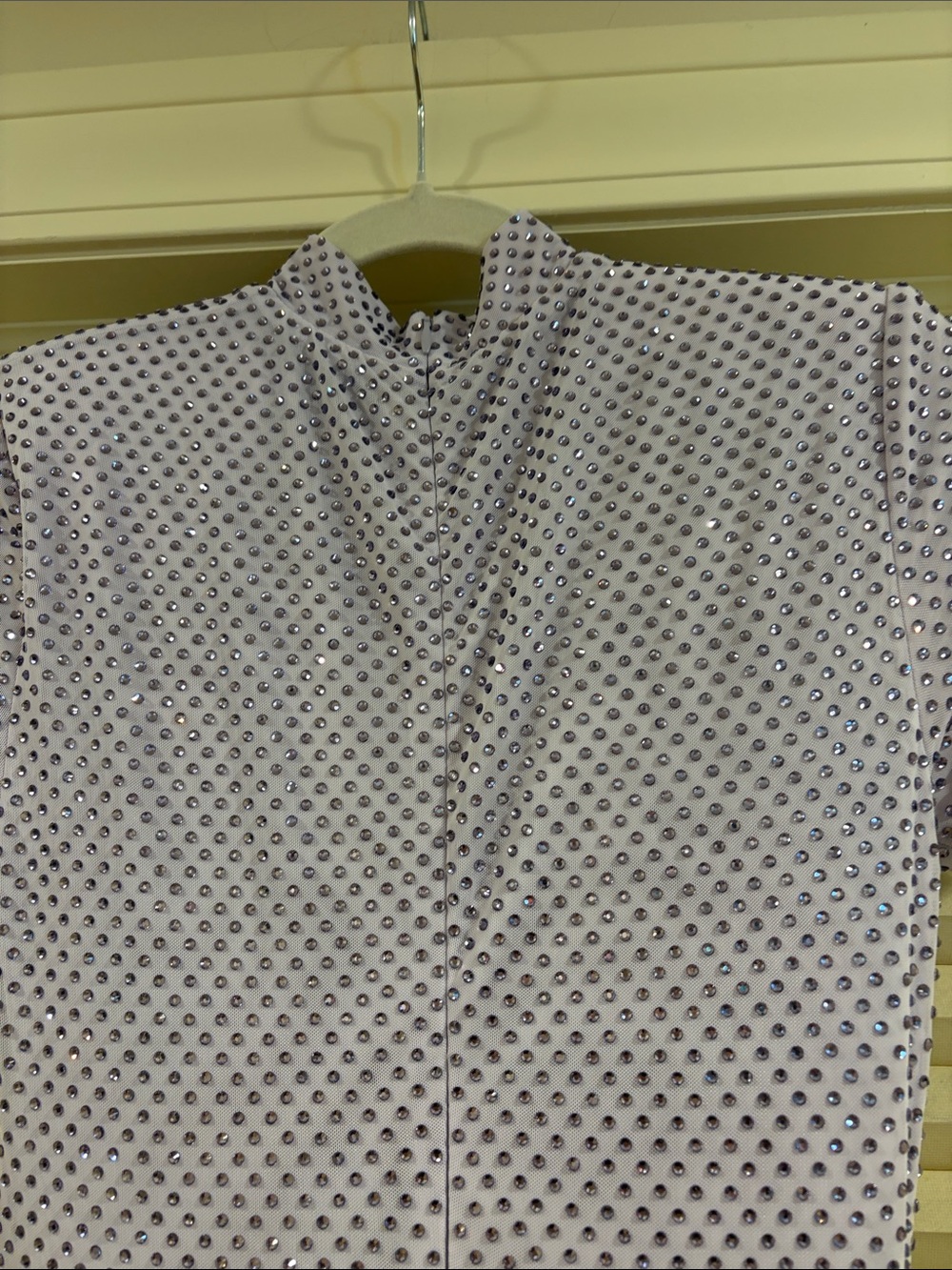 🔥CLEARANCE🔥NWOT Self-Portrait Lavender Polka-Dot Midi Dress with Belt, Size US 2 - Picture 8 of 13